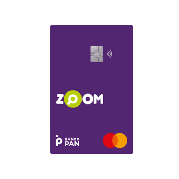 Cartão de crédito Zoom