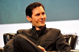 CEO do Telegram Pavel Durov Emitidos